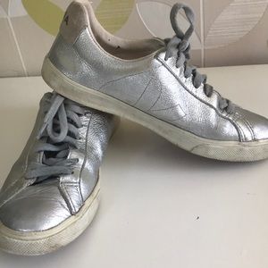 Veja silver sneakers